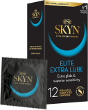 SKYN Elite Extra Lube – Ultra-Thin, Lubricated Latex-Free Condoms