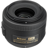 Nikon AF-S DX NIKKOR 35mm f/1.8G Lens (Refurbished by Nikon USA)