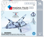 MAGNA-TILES Ice 16-Piece Magnetic Construction Set, The ORIGINAL Magnetic Building Brand