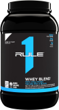 Rule 1 Proteins Whey Blend - Vanilla Ice Cream, 24g Fast-Acting Whey Protein Concentrates, Isolates, and Hydrolysates Per Serving, with Naturally Occurring EAAs and BCAAs, 2lbs