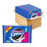 OREO Double Stuf Chocolate Sandwich Cookies Family Size 12 Packs