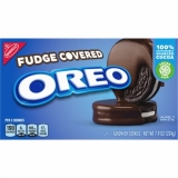 OREO 2X Oreo Fudge Covered Chocolate Sandwich Cookies