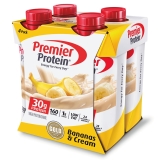 Premier Protein Shake Bananas Cream 30g Protein 4 Ct