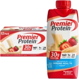 Premier Protein Shake Strawberries and Cream 30g Protein 11 fl oz 12 Count