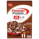 Chocolate Almond Premier Protein Cereal - Crunchy 11 oz Box