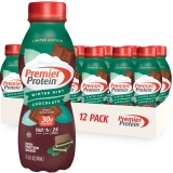 Premier Protein Shake Winter Mint Chocolate 30g Protein Bottles 12 Ct