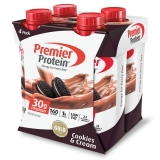 Premier Protein Shake Cookies Cream 30g Protein 4 Pack