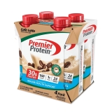 Premier Protein Shake Cafe Latte 30g Protein 11 fl oz 4 Ct Pack