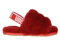 Ugg Kids Fluff Yeah Slide Ribbon Red Size 12 Toddler Little Kid