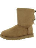 Ugg Women's Bailey Bow II Suede Shearling Winter Boots