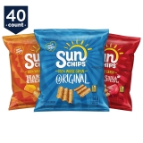 SunChips Multigrain Variety Pack Snack Chips 1 oz 40 Count