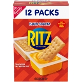 Ritz Nabisco Handi-Snacks Ritz Crackers and Cheesy Dip 0.95 Oz 12 Count