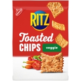 RITZ Veggie Toasted Chips Crackers 8.1 oz Pack