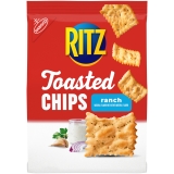 RITZ Toasted Chips Ranch Crackers 8.1 oz Size for a Tasty Snack