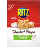 RITZ Toasted Chips Sour Cream Onion Crackers 1PACK