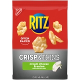 RITZ Cream Cheese and Onion CrispThins Chips 7.1 oz