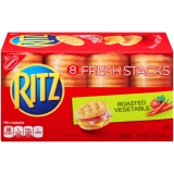 Ritz Nabisco Fresh Stacks Roasted Vegetable Crackers 115 Oz 8 Count