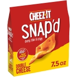 Cheez-It Snap'd Double Cheese Cracker Chips Thin Crisps 7.5 oz