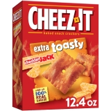 Cheez-It Extra Toasty Cheddar Jack Cheese Crackers Baked Snack 12.4 oz Pack