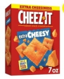 Cheez It Extra Cheesy 7oz Crackers For Ultimate Cheese Lovers