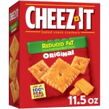 Cheez-It Reduced Fat Original Baked Snack Cheese Crackers
