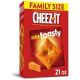 Cheez-It Extra Toasty Baked Snack Cheese Crackers Family Size 21 Oz