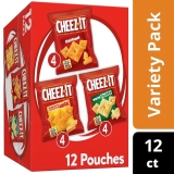 Cheez-It Variety Cheese Crackers Baked Snack 12.1 oz 12 Count(2 Pack)