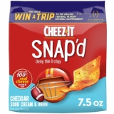 Cheez-It Snap'd Cheddar Sour Cream Onion Cheese Cracker Chips