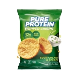 Pure Protein Popped Crisps Sour Cream and Onion Snack 1 Pack