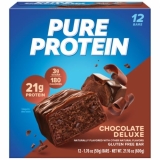 Pure Protein Chocolate Deluxe Bars 1.76 oz 12 ct Pack
