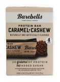Barebells Protein Bars Caramel Cashew 2-Pack 4 Count 1.9oz Bars 20g High Protein Snacks