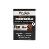 Barebells Cookies Cream Protein Bars 20g High Protein 1.9oz 4 Count