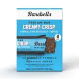 Barebells High Protein Bars 20g, 1.9oz Creamy Crisp 4 Count