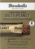 Barebells High Protein Salty Peanut Bars 4 Count 20g Protein 1.9oz Bars