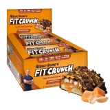 Fit Crunch Caramel Peanut Snack Size Protein Bar 16g Protein 9 ct