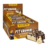 Fit Crunch Snack Size Protein Bar Chocolate Banana 16g Protein 9 ct Pack