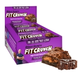 Fit Crunch Snack Size Protein Bar Chocolate Brownie 16g Protein 9 ct