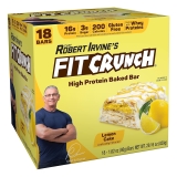 Fit Crunch Snack Size Lemon Cake Protein Bar 16g Protein 18 ct.