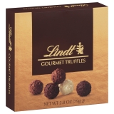 Lindt Gourmet Chocolate Truffles Gift Box 2.8 oz