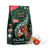 Lindt Lindor Christmas Candy Truffles Assorted Chocolate 15.2 oz Bag