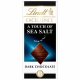 Lindt EXCELLENCE Sea Salt Dark Chocolate Candy Bar x2