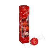 Lindt LINDOR Milk Chocolate Christmas Candy Truffles  2.1 oz. Gift