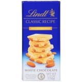 Lindt Classic Recipe Whole Almond White Chocolate Candy Bar 5.3 OZ