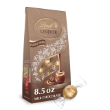 Lindt Lindor Fudge Swirl Milk Chocolate Candy Truffles 8.5 oz Bag