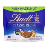 Lindt Hazelnut Milk Chocolate Candy Individually Wrapped 6.0 oz Pouch