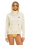 Aviator Nation NINJA PULLOVER HOODIE - VINTAGE WHITE