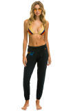 Aviator Nation LOGO SWEATPANTS - CHARCOAL1