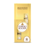 Ferrero Rocher Hazelnut Chocolate 8 Count Gift Bag 3.5 oz