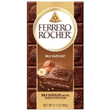 Ferrero Rocher Premium Milk Chocolate Hazelnut Bar 3.1 oz