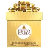 Ferrero Rocher Premium Gourmet Milk Chocolate Hazelnut Chocolates 18 Count